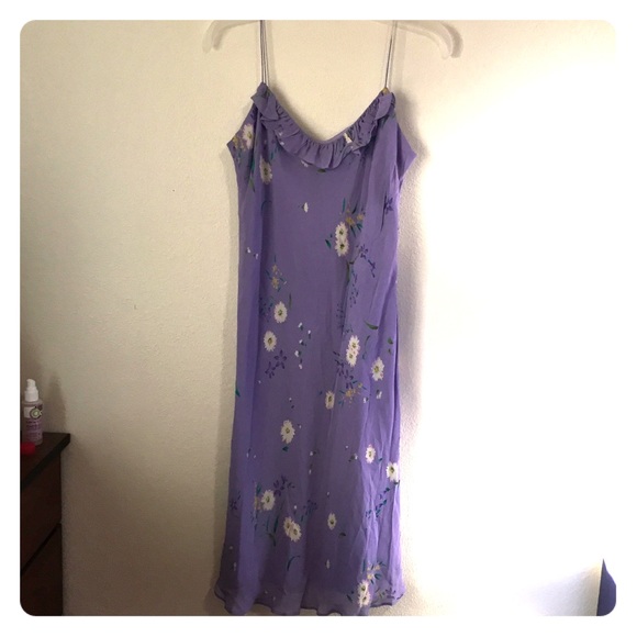 ralph lauren lilac dress